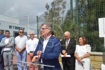 Acto de descubrimiento de la placa de la calle de Farmacéutico Francisco Artiles Betancor (Foto TA)